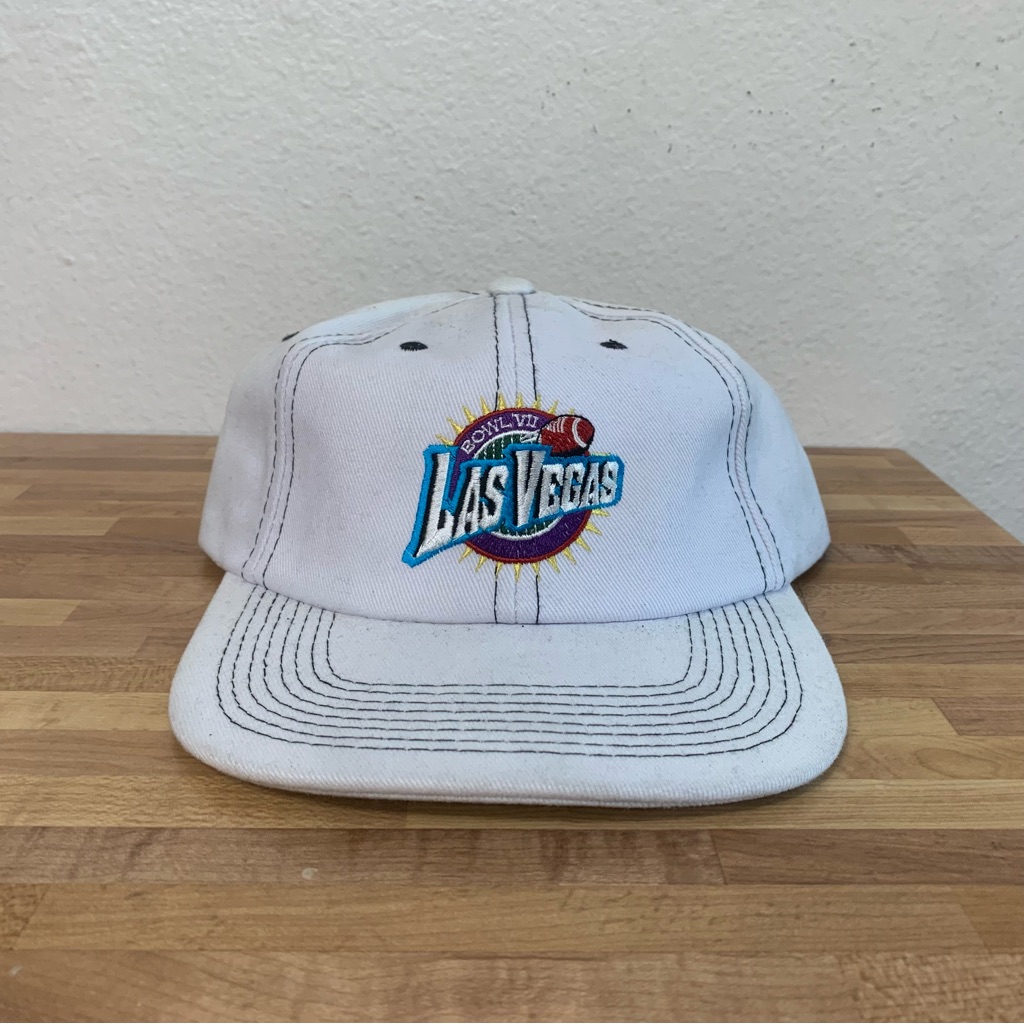 Vintage Ncaa College Football Las Vegas Bowl Embroidered Logo Hat Snap Back